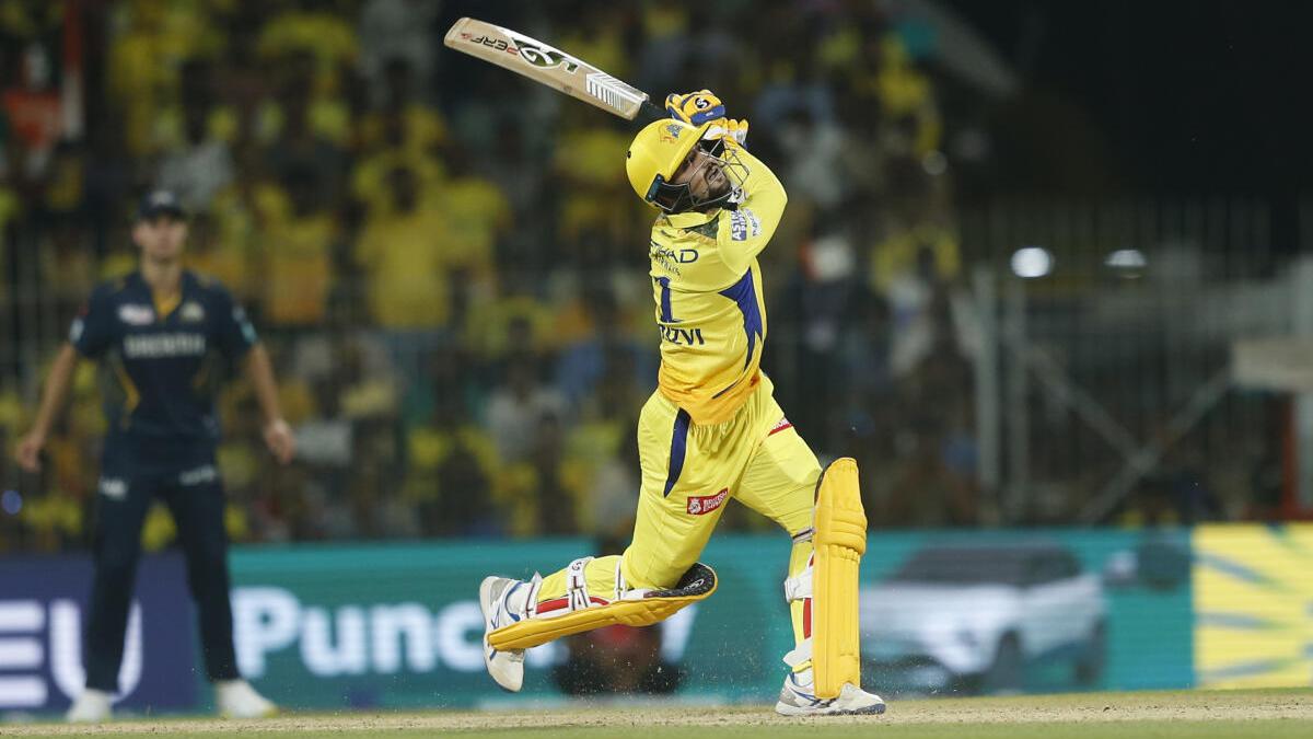 IPL 2024: Big-hitting Sameer Rizvi shines briefly but brightly with a little help from idol Dhoni